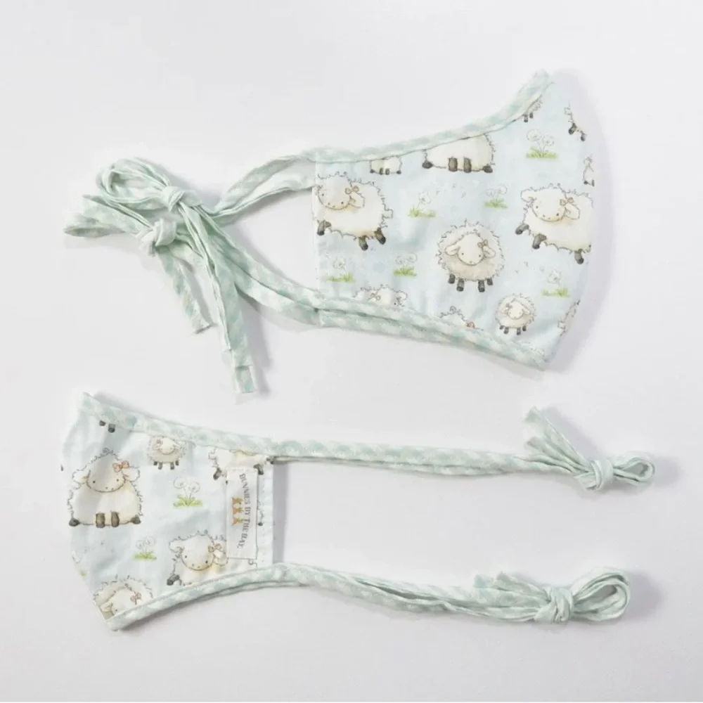 Bunnies by the Bay Mommy & Me Baa-bs matching mask